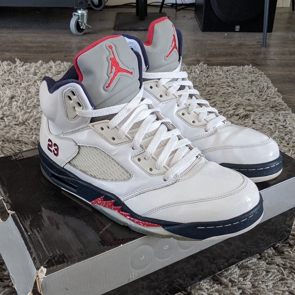 Air Jordan Retro 5 Olympic 2011